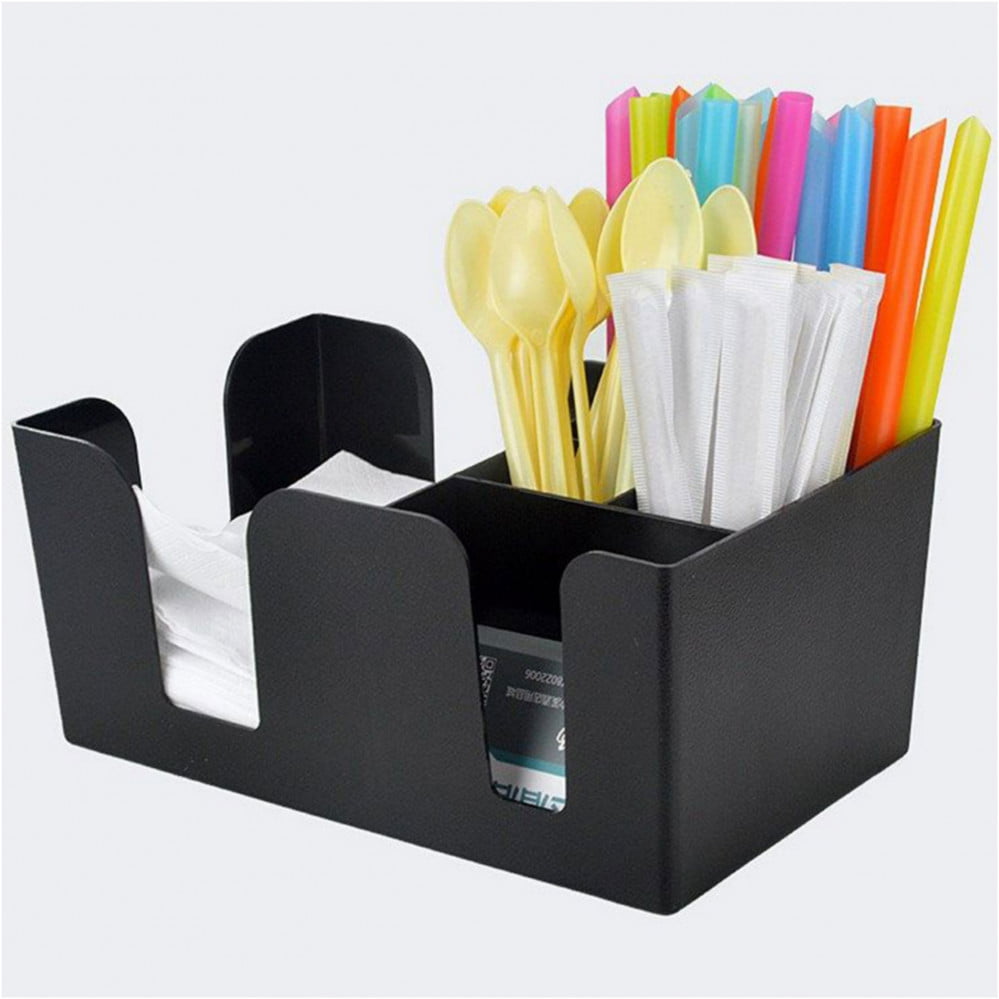 حامل بلاستيكي للمناديل والسكر والمستلزمات3